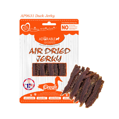 Adorable 美國100%純天然風乾小食 - 鴨肉乾 Duck Jerky 100g