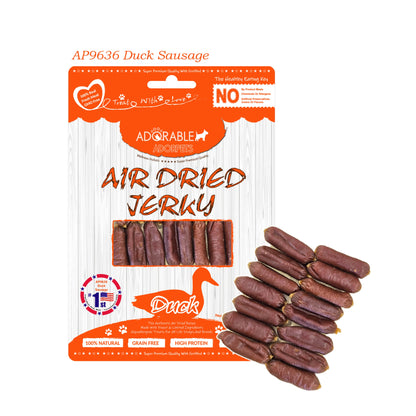 Adorable 美國100%純天然風乾小食 - 鴨肉腸 Duck Sausage 100g