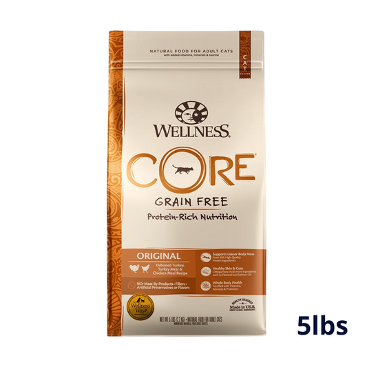 Wellness CORE 無穀物貓糧 - 經典原味配方 5lbs